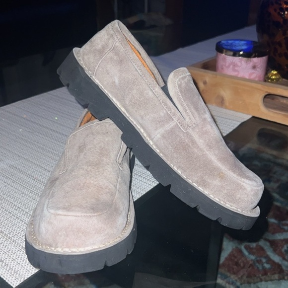 Hush Puppies Taupe Loafers - Picture 9 of 14
